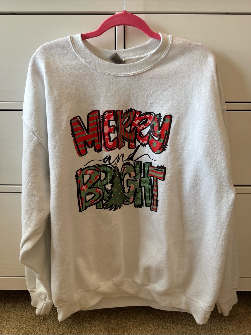 Merry and Bright Christmas Crewneck